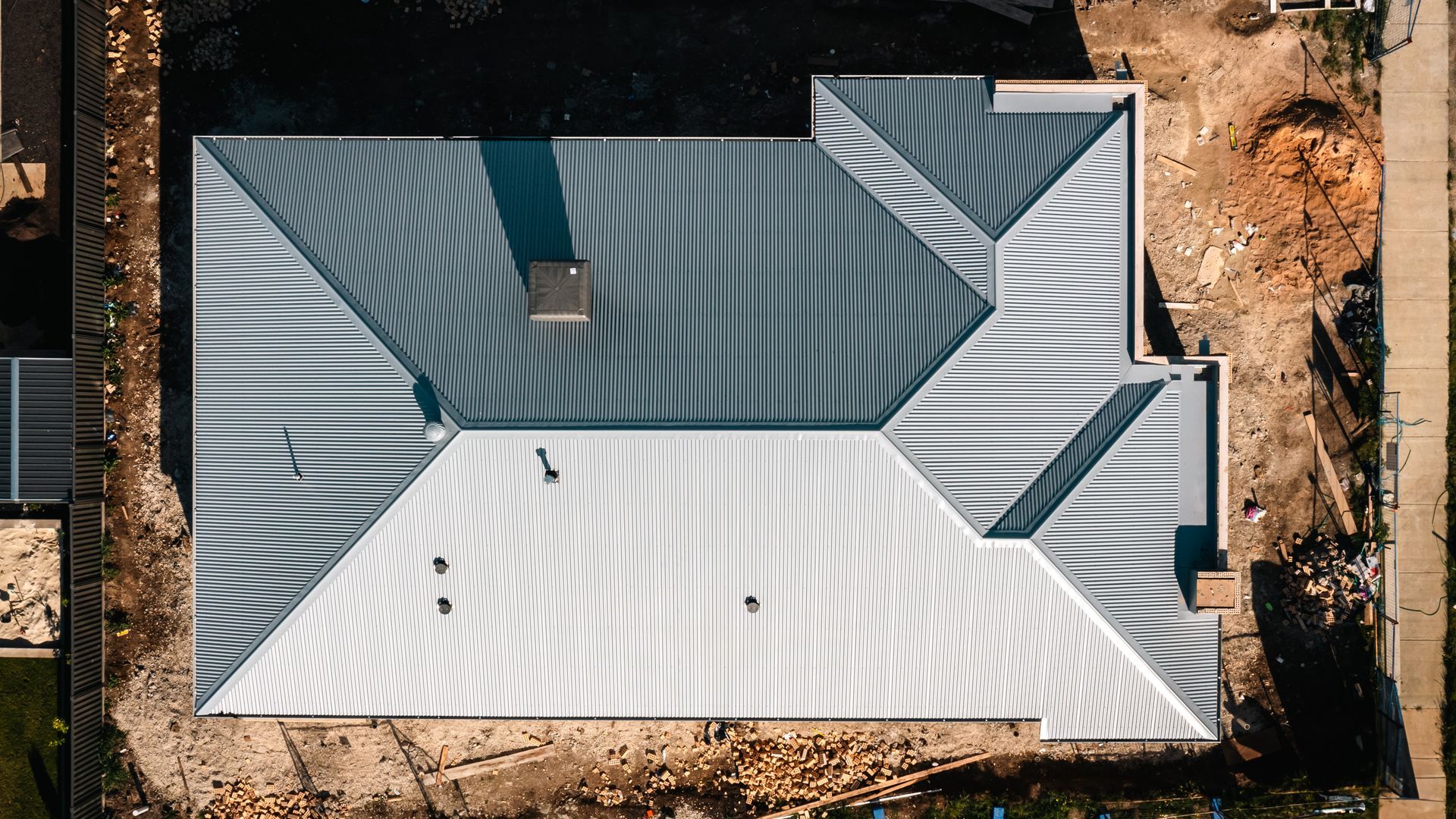 Completed roofing project in Ballarat