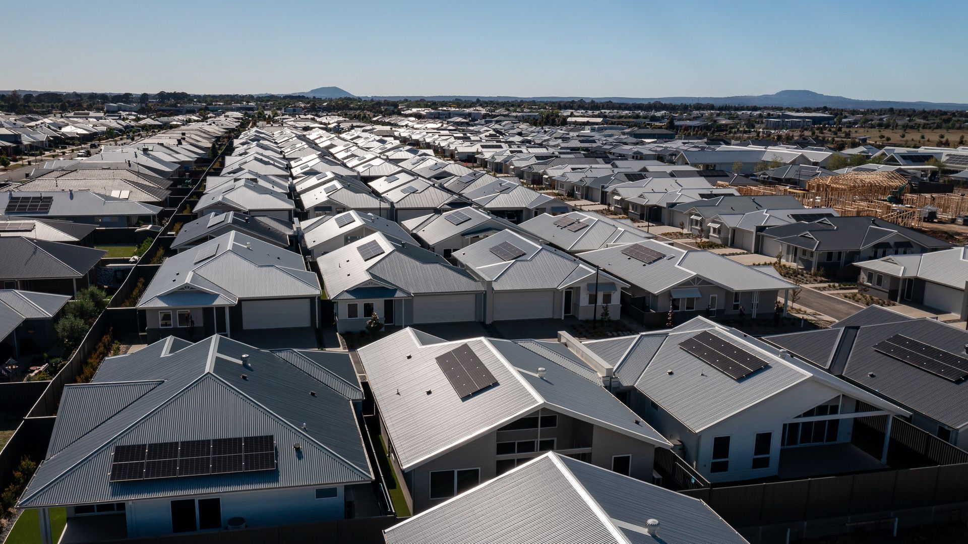 Completed roofing project in Ballarat